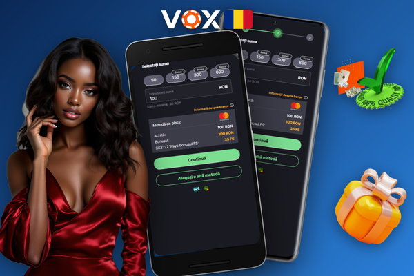 VOX Casino cum retrag: comparație între portofel electronic și card bancar pe telefon mobil