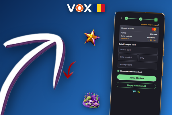 VOX Casino convertește automat Bitcoin și Ethereum în euro la depunere
